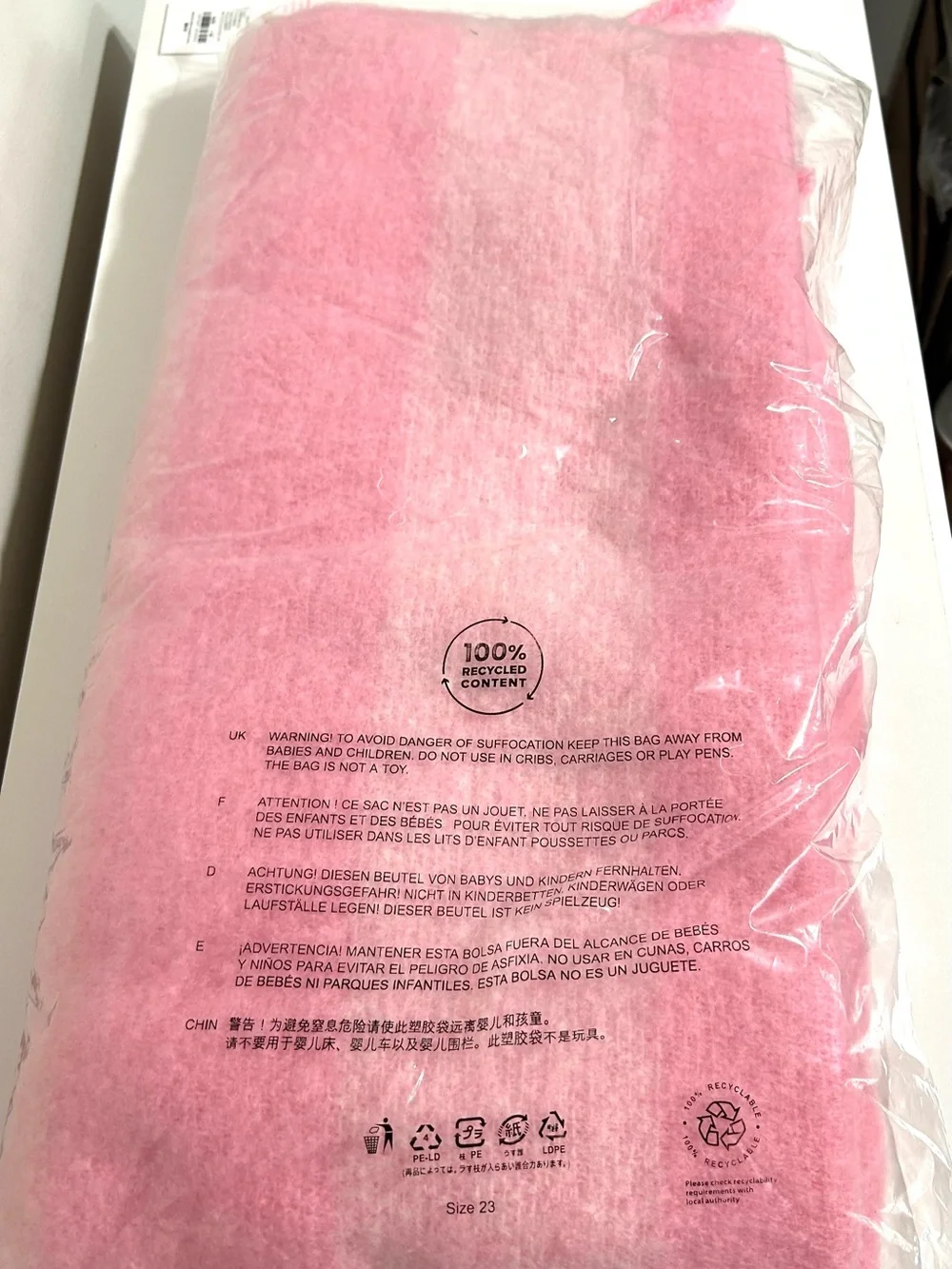NWT Lilly Pulitzer Camelia Fringe Wrap, Pink Quartz x Conch Shell
